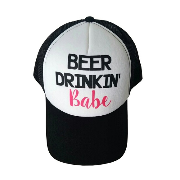 Lincoln Outfitters Accessories - Beer Drinkin' Babe Trucker Hat Lincoln Outfitters Accessories - Beer Drinkin' Babe Trucker Hat